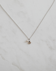 She Shell Necklace w. Pearl | Silver