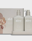 Wash & Lotion Duo + Tray - Sea Cotton & Coconut PRE ORDER FOR MID MAY